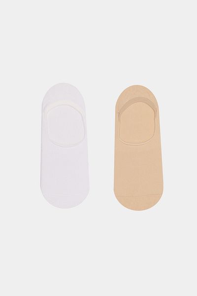 Perspective Ecru Color Socks 0002