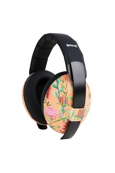 Banz Earmuffs For Babies And Children, , Bubzee, 3-36 Months, Peach