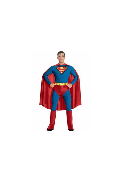 Rubies Superman Adult Onesie Small 3-4 Years
