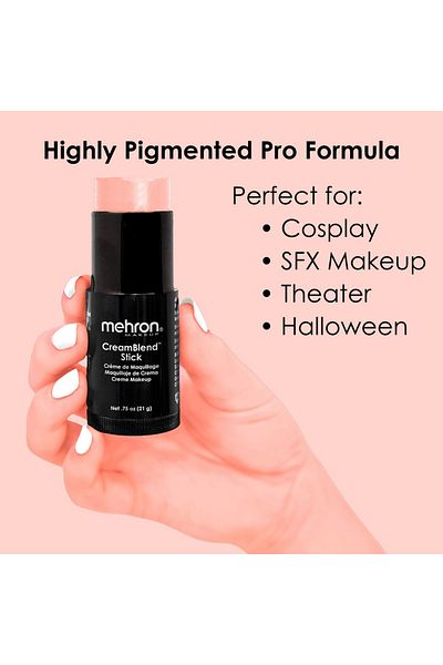 Mehron ™ CreamBlend Stick Bold Color Pastel Orange, 21g
