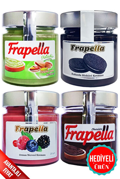Frapella Kahvaltılık Tanışma Paketi 4 X 220 Gr.