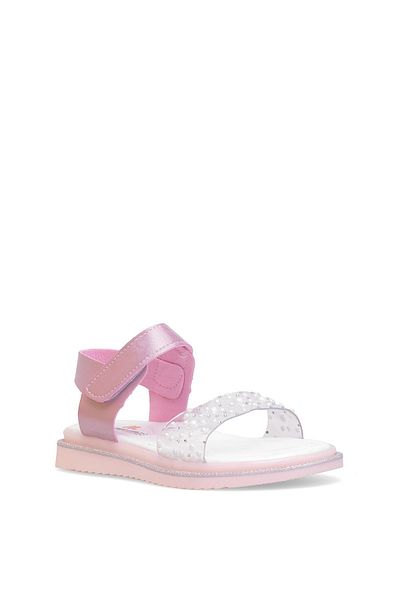 Ayakkabı Fuarı Elit ŞA-P-036-25Y Botine Sandale Plate Fete Roz