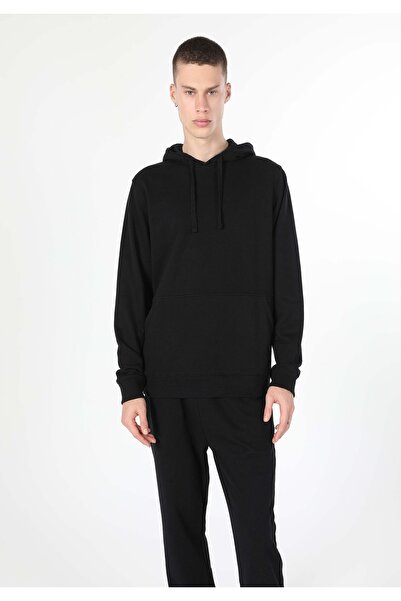 Colin's Regular Fit Erkek Siyah Sweatshirt