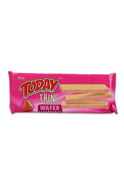 Elvan Today Thins Gofret Çilekli 65 Gr. (1 Adet)
