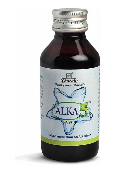 Charak Alka 5 Syrup - 100 ml (PACK OF 2)