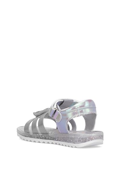 Ayakkabı Fuarı Elit Şa-P-034-25Y Booties Girls Flat Sandals Silver