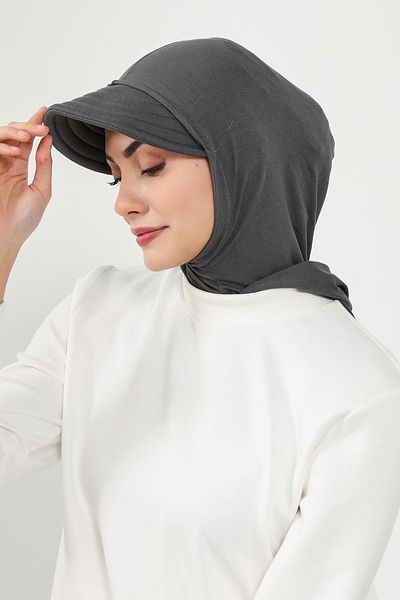 Aisha's Design غطاء رأس نسائي من القطن الممشط مع حاجب وكونسيلر، B-88P
