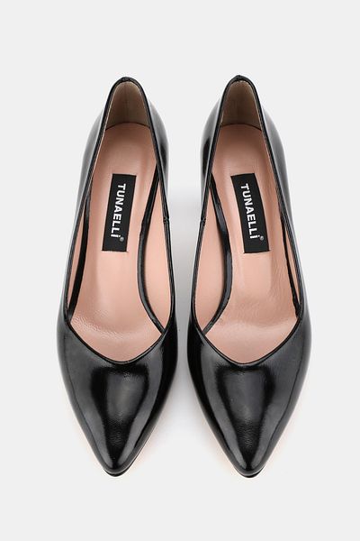TUNAELLİ FEMEI PANTOFI CU TAC SUBTIRE NUMARUL 33-34-35-41-42-43 PIELE NATURALA NEGRA