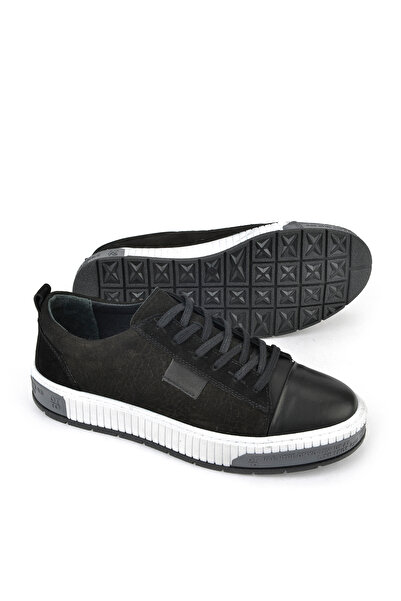 Ziya Чоловічі шкіряні черевики 1511040ZY2321 Чорні