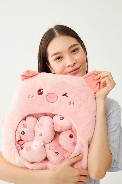 Ecrou Family Plush 45 cm Pink