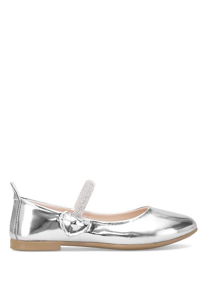 Ayakkabı Fuarı Elit HY-F-10005-25Y Filet Fata Balerina Balerina Argintiu