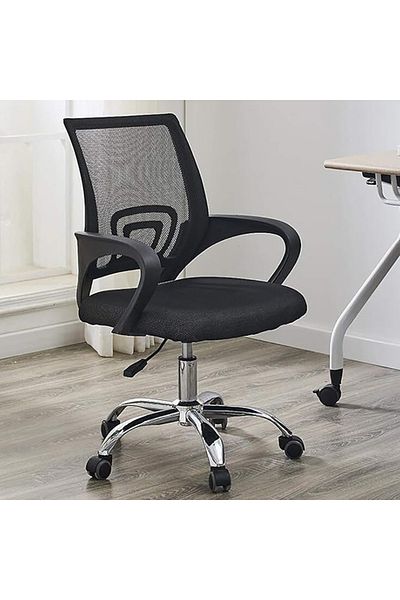 rexa Mesh Swivel Office Chair Black