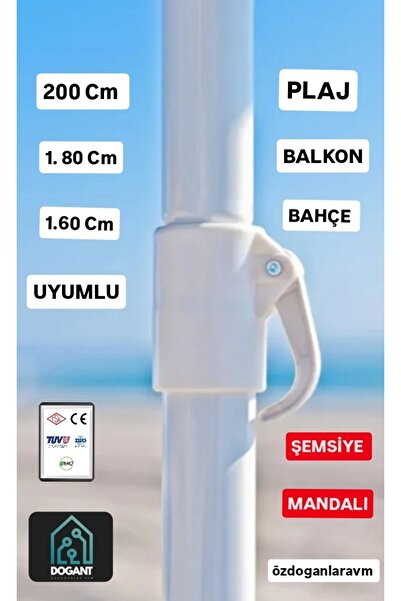 dogant özdoğanlar avm Plaj Şemsiyesi Mandalı Şemsiye Borusu Sıkıştırma Mandalı