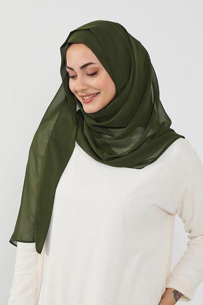 Aisha's Design شال شيفون عملي، PS-49