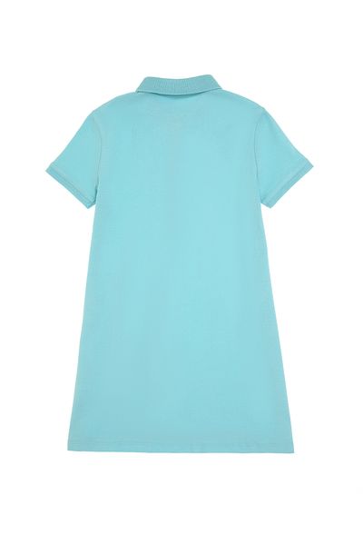 U.S. Polo Assn. Girl Aqua Knitted Dress 50303278-Vr007
