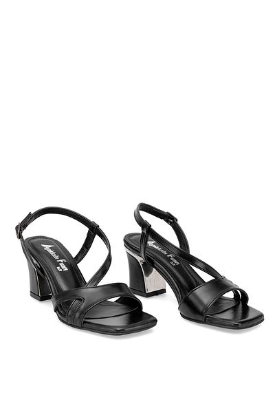 Ayakkabı Fuarı Elit Mst1050M Women's Classic Heeled Shoes Black