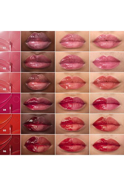 SEPHORA 12 Saat Canlı, Nemli ve Uzun Süre Kalıcı Dolgun Parlaklık Sağlayan Dudak Tinti
