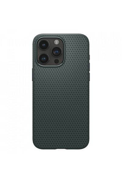 Spigen Liquid Air Case for iPhone 15 Pro Max - Abyss Green
