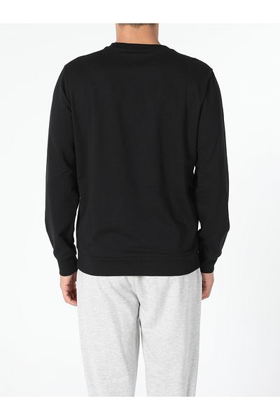 Colin's Regular Fit Men's Black Sweatshirt