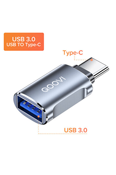 REDz Accessories Προσαρμογέας USB σε USB Type-C, Παγκόσμιος, Γρήγορη φόρτιση
