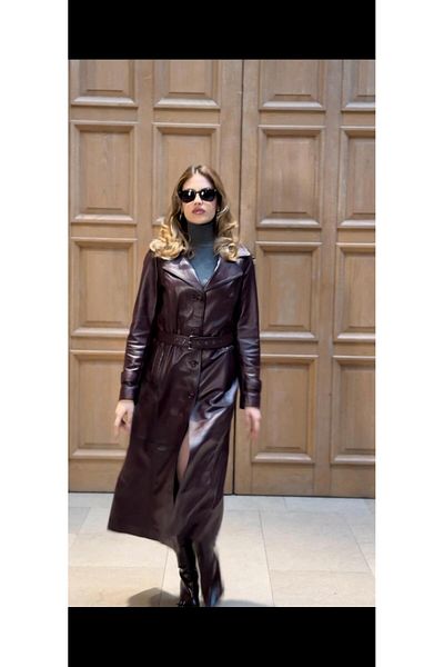 CE-YIL DERİ ÜRÜNLERİ Genuine Leather Pardesü