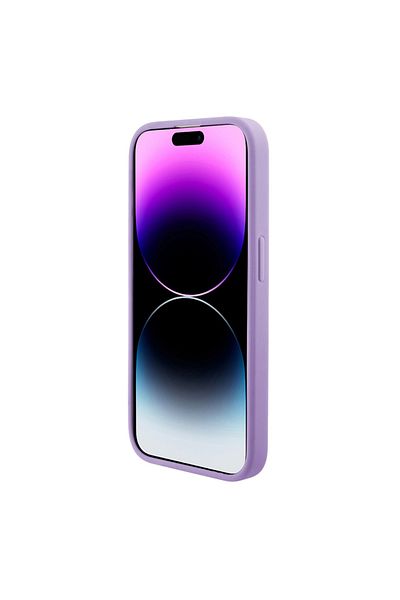 Guess Case for iPhone 15 Pro Saffiano MagSafe, Guess - Purple