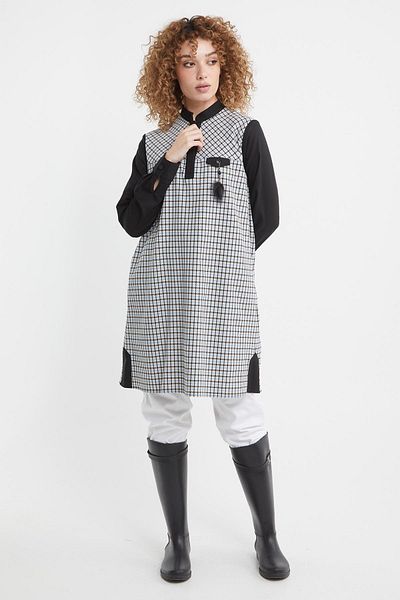 Doque Women's Tunic Seasonal Winter Plaid 61064