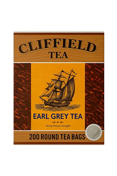 cliffield EARL GREY TEA 200 ROUND BAGS ( 200 LÜ )
