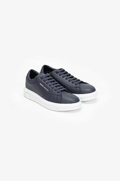 Armani Exchange Logolu Hakiki Deri Sneaker Ayakkabı Erkek Ayakkabı Xux123 Xv534 00285