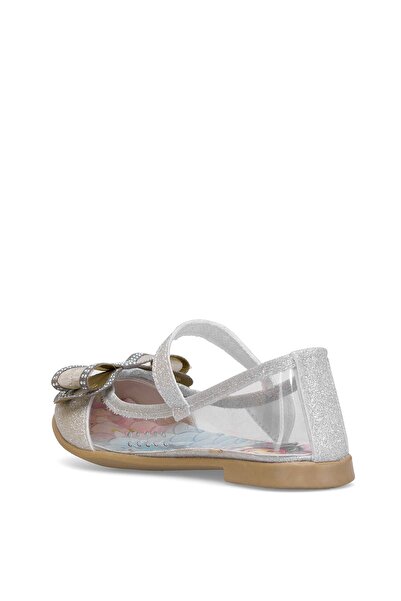Ayakkabı Fuarı Elit Hy-F-2004-25Y Filet Girl's Ballerina Ballerina Silver