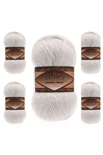Alize (5 Τεμάχια) Angora Gold Σκονισμένο 5 Πακέτο 599