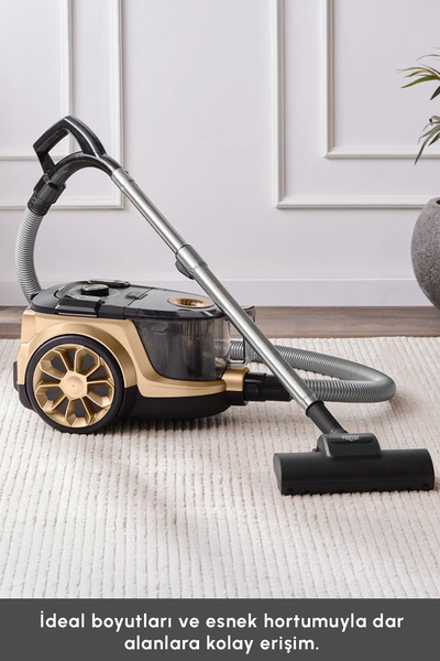 Karaca Vantuz High Force F2 Matte Toz Torbasız Mineral Gold