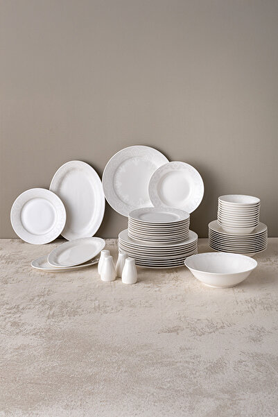 Emsan New Bone Diana 56 Parça 12 Kişilik Yemek Takımı