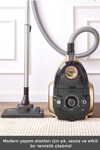 Karaca Vantuz High Force F2 Matte Toz Torbasız Mineral Gold