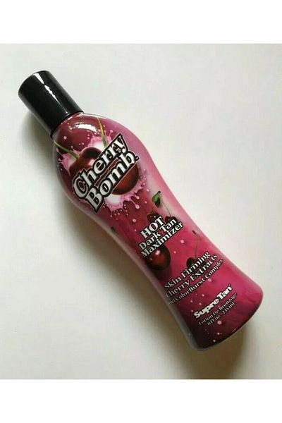 supertan Supre Cherry Bomb Red Hot Dark Maximizer