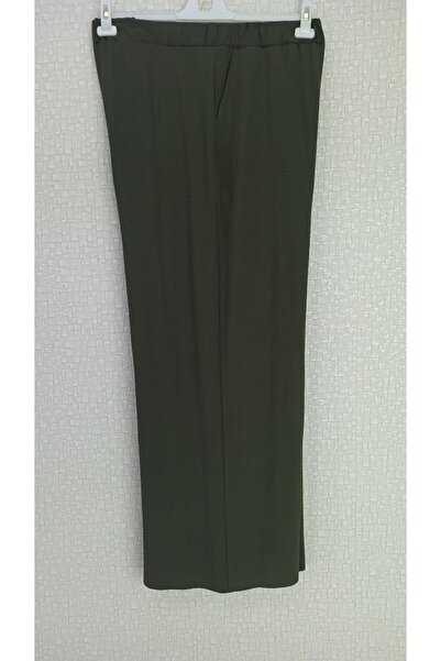 Levidor BELİ LASTİKLİ BOL PAÇA BÜYÜK BEDEN PANTOLON LVSS2241020 QYS PANTOLON #23-01#