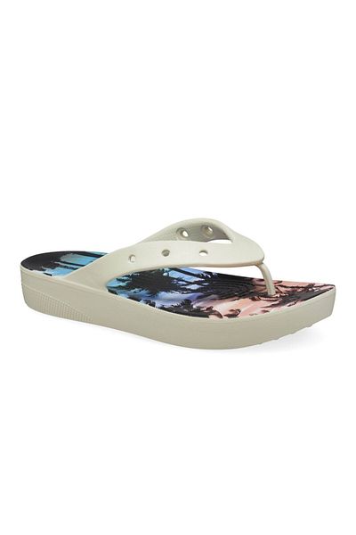 Crocs Crocs Classic Platform Retro Resort Flip Flops - 208770-2Y3