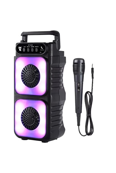 Yenimiyeni Mikrofonlu Ekstra Bass Fm Sd Bluetooth Hoparlör