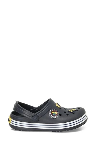 Kinetix Berta J II F 5fx Boy Sabo Slippers Yellow Navy Blue