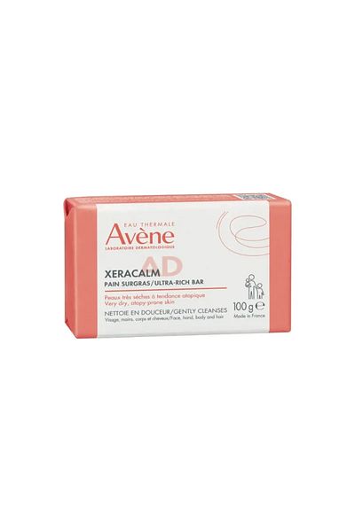 Avene Xeracalm A.D Face and Body Cleansing Soap 100 Gr