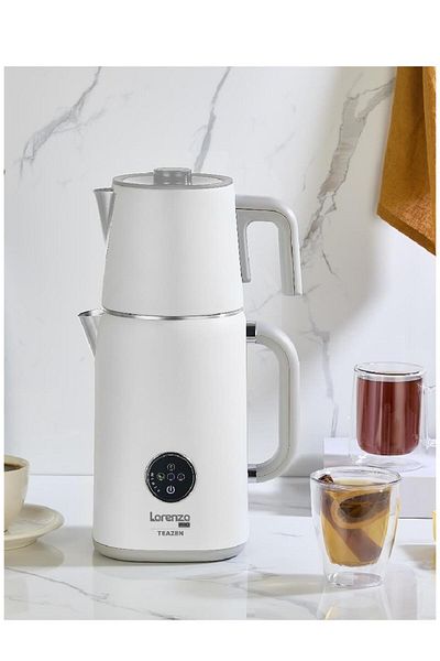 Lorenzo Teazen Pro Digital Tea Machine Pearl White