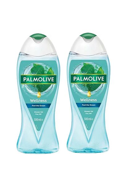 Palmolive Shower Gel Wellness Feel the Ocean 500 ml 2 Pieces