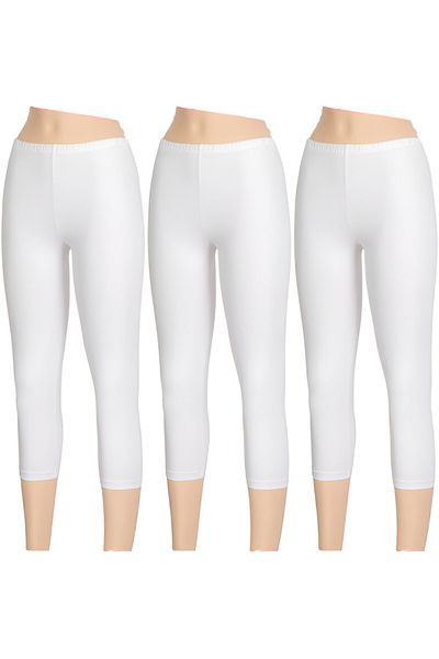 İki Yıldız Leggings pentru femei Battal Lycra sub genunchi Iyteks 3 piese 63114