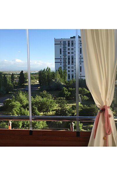 BABAWİCK Plastik Cam Balkon Fitili Çıtası Büyük H, Küçük H Veya D Fitil 1 Adet 150cm Şeffaf Fitil