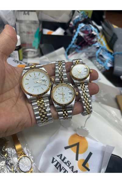 Sportive Steel Small Medium and Large Size Watch