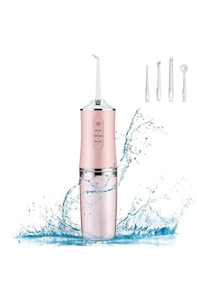 Arabest Rechargeable Water Teeth Cleaner, With 3 Modes And Rotatable Jet Tips, Portable For Home Travel