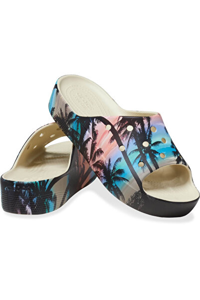 Crocs Crocs Classic Platform Retro Resort Flip Slippers - 208765-2Y3