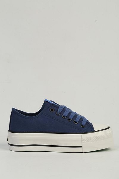Benetton Γυναικεία αθλητικά παπούτσια Navy Blue BN-30935