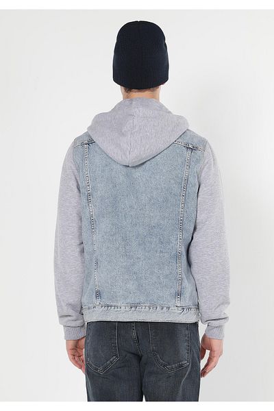 Colin's Jachetă de denim pentru bărbați, fără căptușeală, cu croială normală