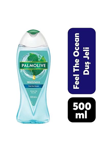 Palmolive Shower Gel Wellness Feel the Ocean 500 ml 2 Pieces